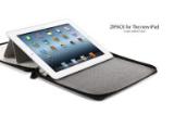 Leather Case Zipack for iPad - Synthetic Leather Black