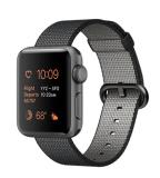 38mm Space Gray Aluminum Case with Black Woven Nylon