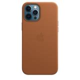 Apple iPhone 12 Pro Max Leather Case Saddle Brown