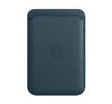 Apple iPhone Leather Wallet With Magsafe Blue